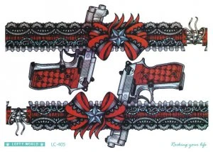 Garter & gun