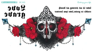 Flower Skull Jewelry