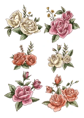 Realistic Roses