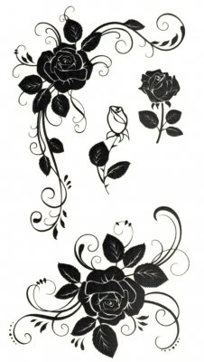 Black roses